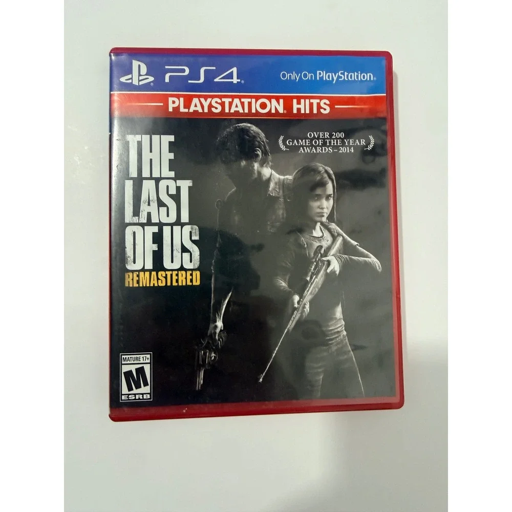 Sony The Last of Us Remastered PS4 Game One Size Red Good PlayStation Hits 0243